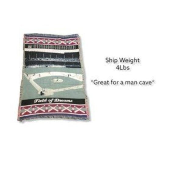 Field of Dreams Baseball Field Throw Blanket Measurement 72 Inc Long 50 Inc Wide - Picture 2 of 5